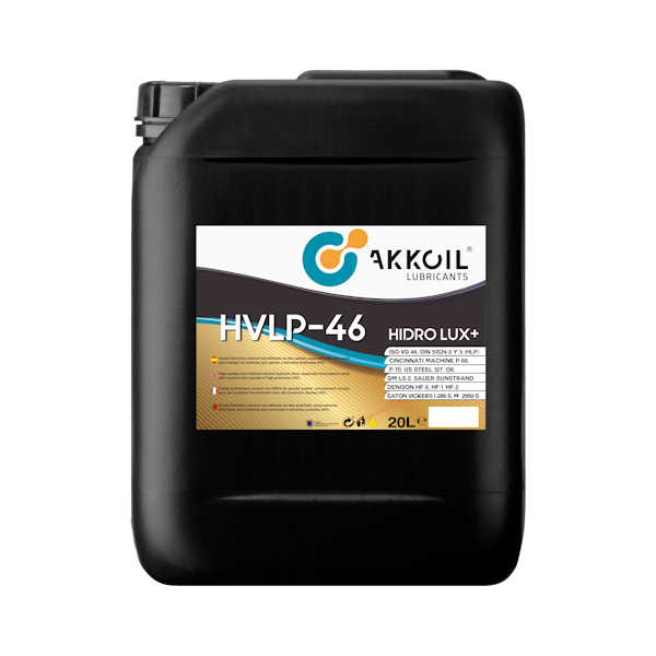 Lubrificante Akkoil HIDROLUX+ HVLP-46 25L